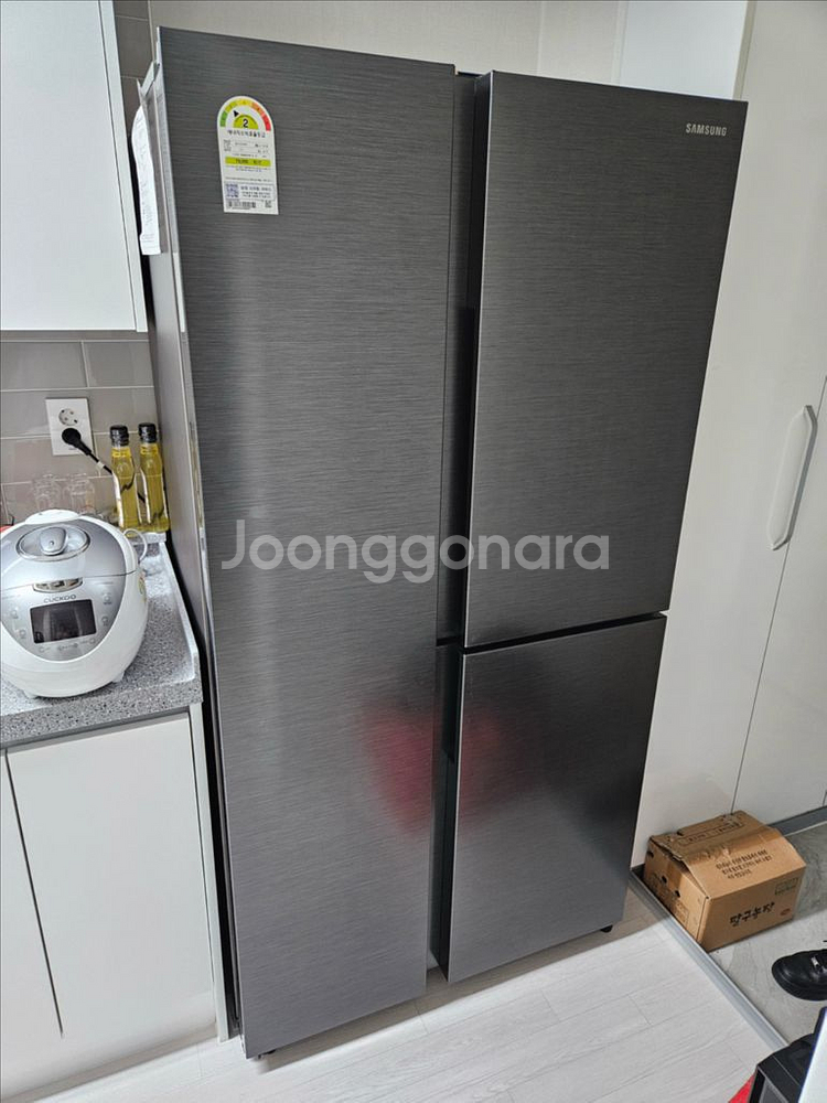 삼성 양문형 냉장고 RS63R557EB4--1