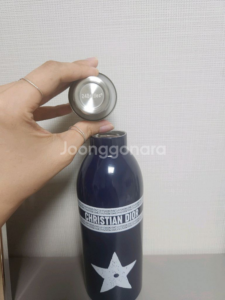 [미사용&새제품] 디올 블루 바이브 워터 보틀 텀블러--5