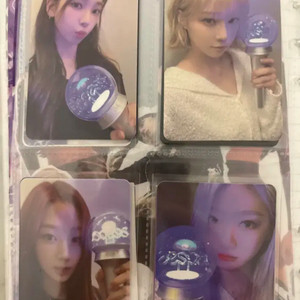 에스파 응원봉 포카(일괄)