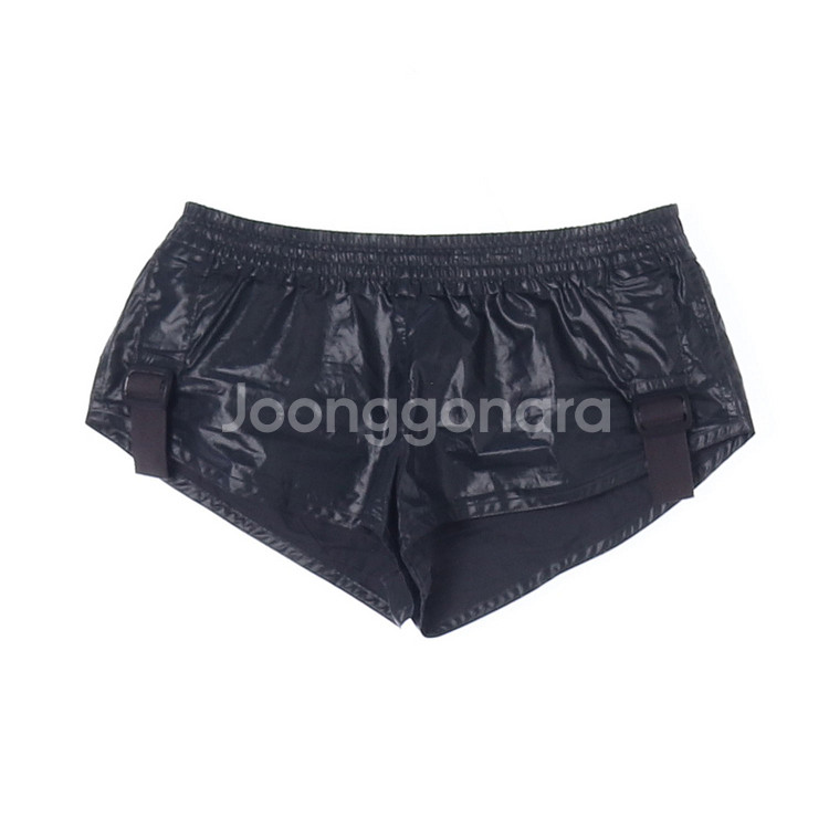 [XS]아디다스X스텔라맥카트니 유광 블랙 러닝 쇼츠 스--0