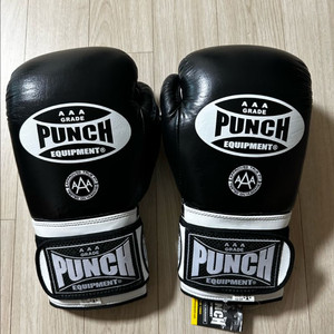 PUNCH EQUIPMENT 복싱글러브 (가죽) 12온