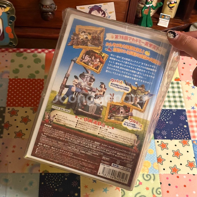 월레스와 그로밋 당근 그로밋 인형 DVD 빈티지 고전--2