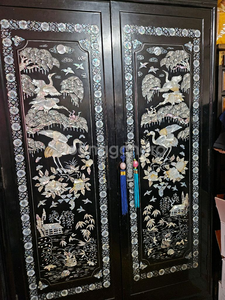 자개 장롱 화장대 문갑세트 팝니다--0