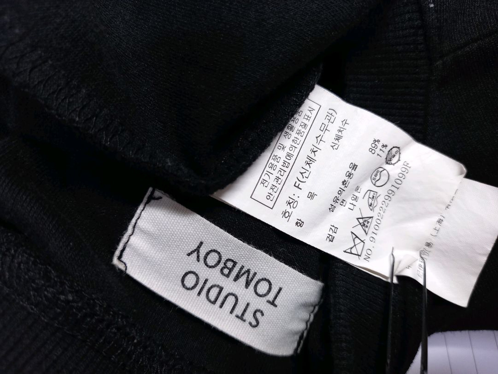 스튜디오 톰보이 춘하 루즈박시핏 반팔 티 F 33-77 이미지