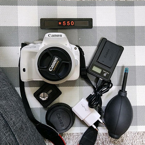 캐논 EOS 100D 디지털카메라 화이트바디 가방세트
