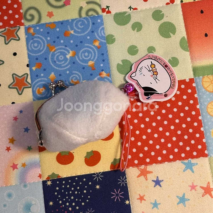 빈티지 고전 고양이 동전지갑 키링 인형--1