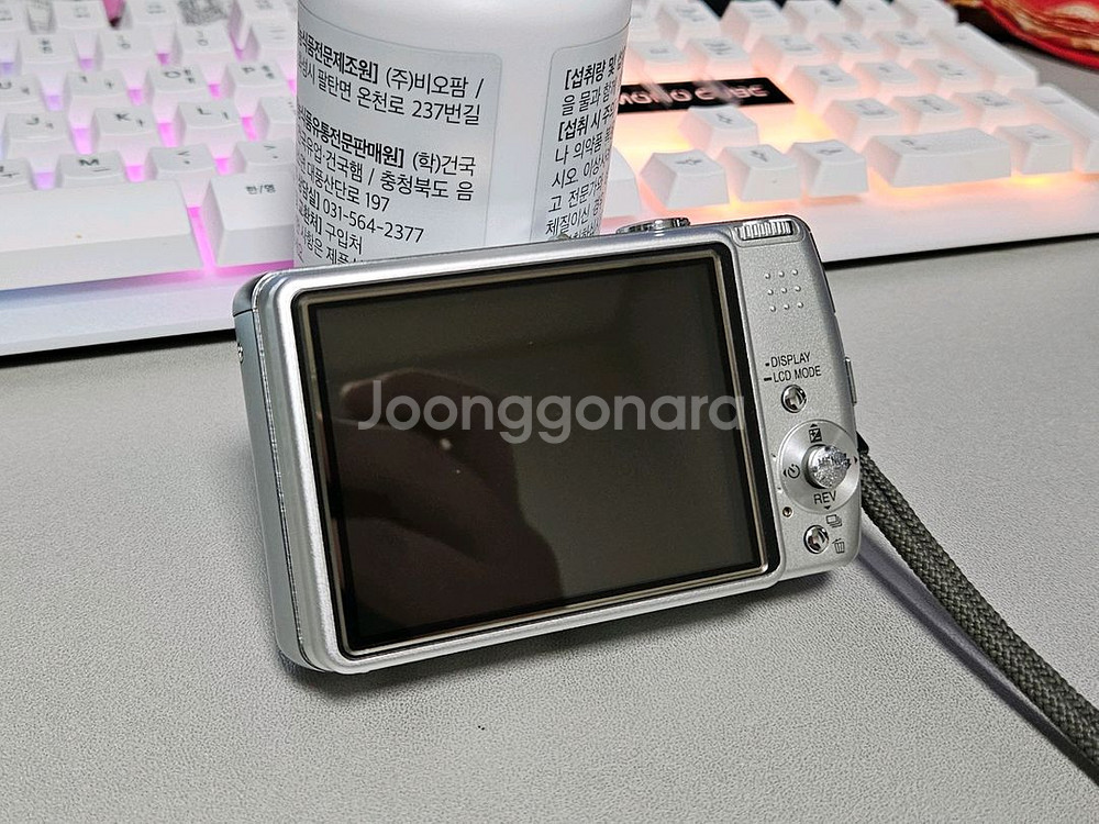 파나소닉 루믹스 FX50 실버 빈티지 디카 A급--3