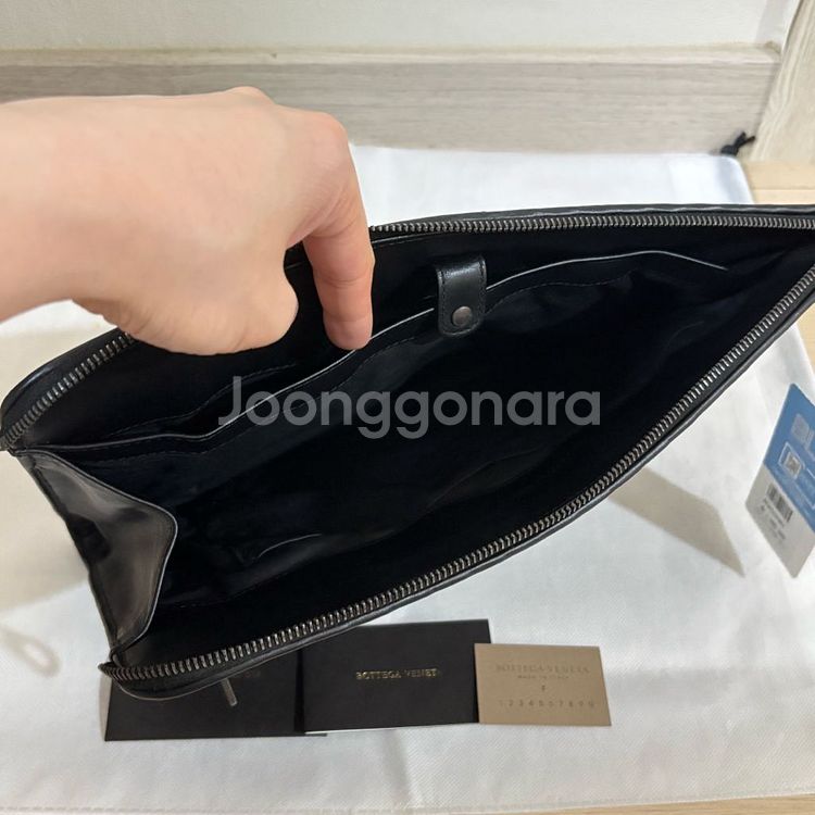 [S급/백화점] 보테가베네타 인트레치아토 클러치--5