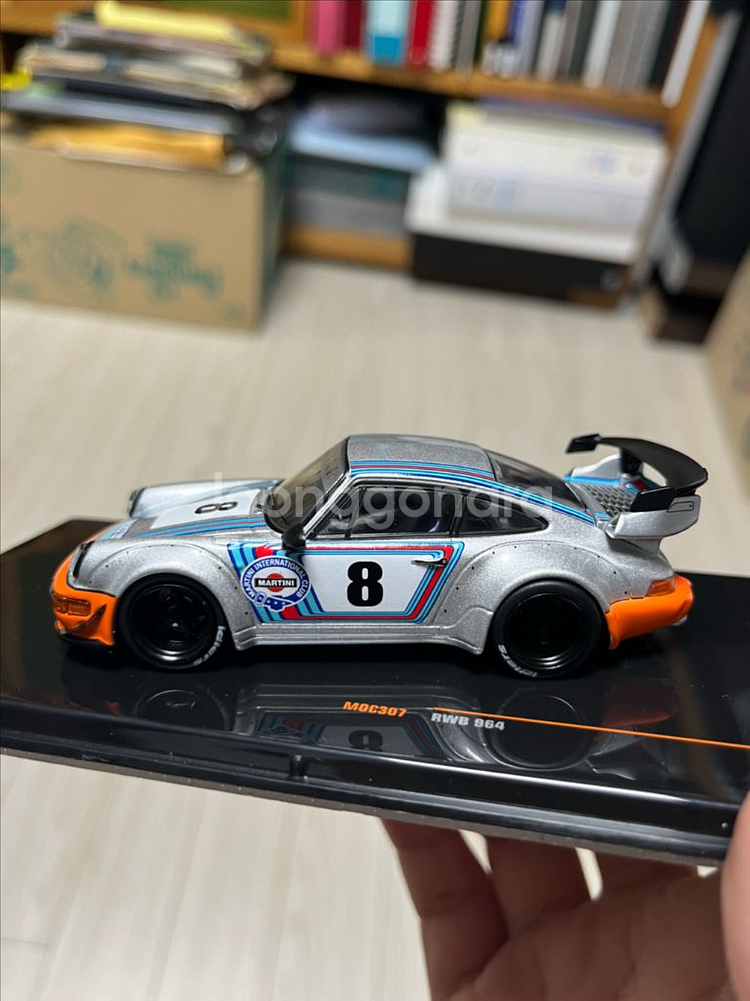 포르쉐 964 rwb 1:43 다이캐스트--2