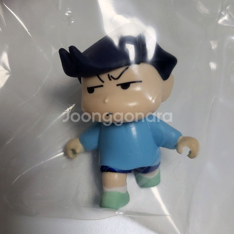 반다이 짱구 가챠 피규어 기차놀이 철수--2