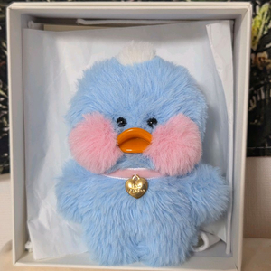 하늘색 꼬마 빵빵덕 인형