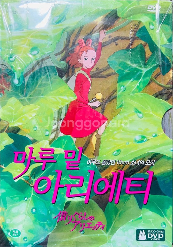지브리 스튜디오 DVD 만화영화 시리즈 9장 일괄판매--3
