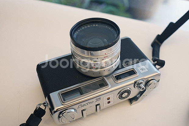 야시카 일렉트로35(DX 45mm 1:1.7) 팝니다--9