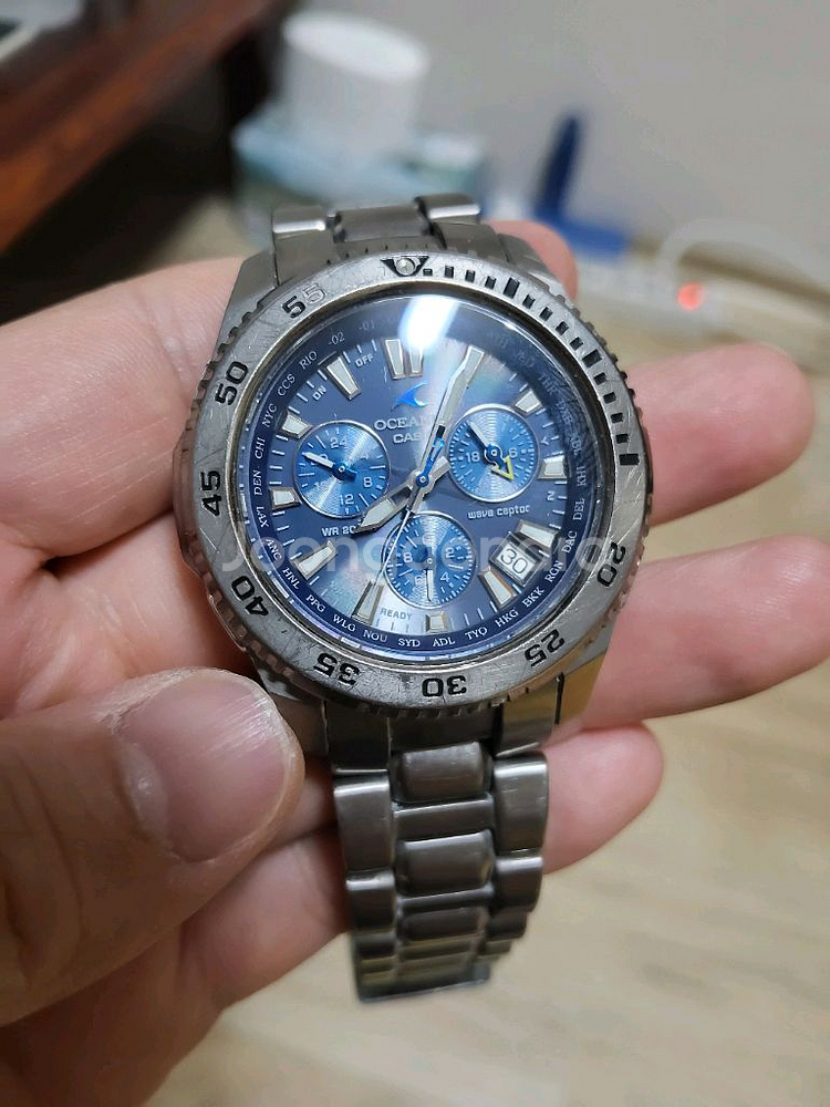 카시오 오셔너스 정크제품 ocw-650t--0