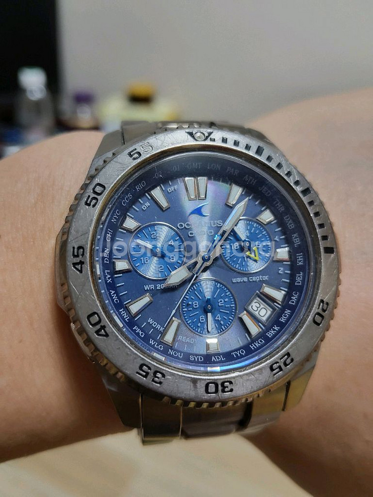 카시오 오셔너스 정크제품 ocw-650t--5