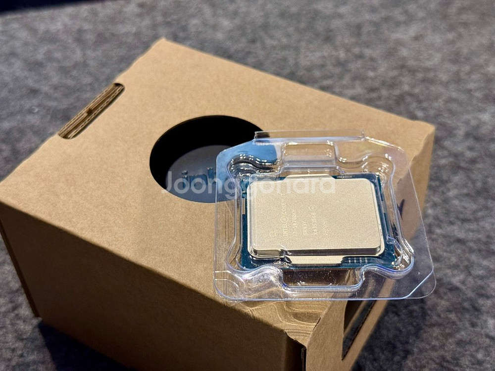 Intel 14700KF 1회 테스트 +박스정품+쿨러--0