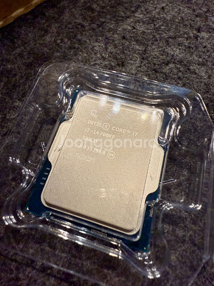 Intel 14700KF 1회 테스트 +박스정품+쿨러--3