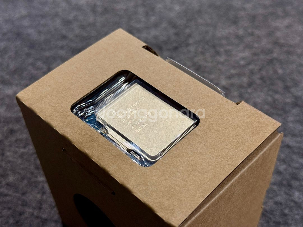 Intel 14700KF 1회 테스트 +박스정품+쿨러--1