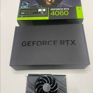 갤럭시 RTX4060 1X (싱글팬) 그래픽카드