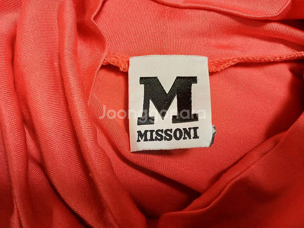 미쏘니 MISSONI 실크 티셔츠--3