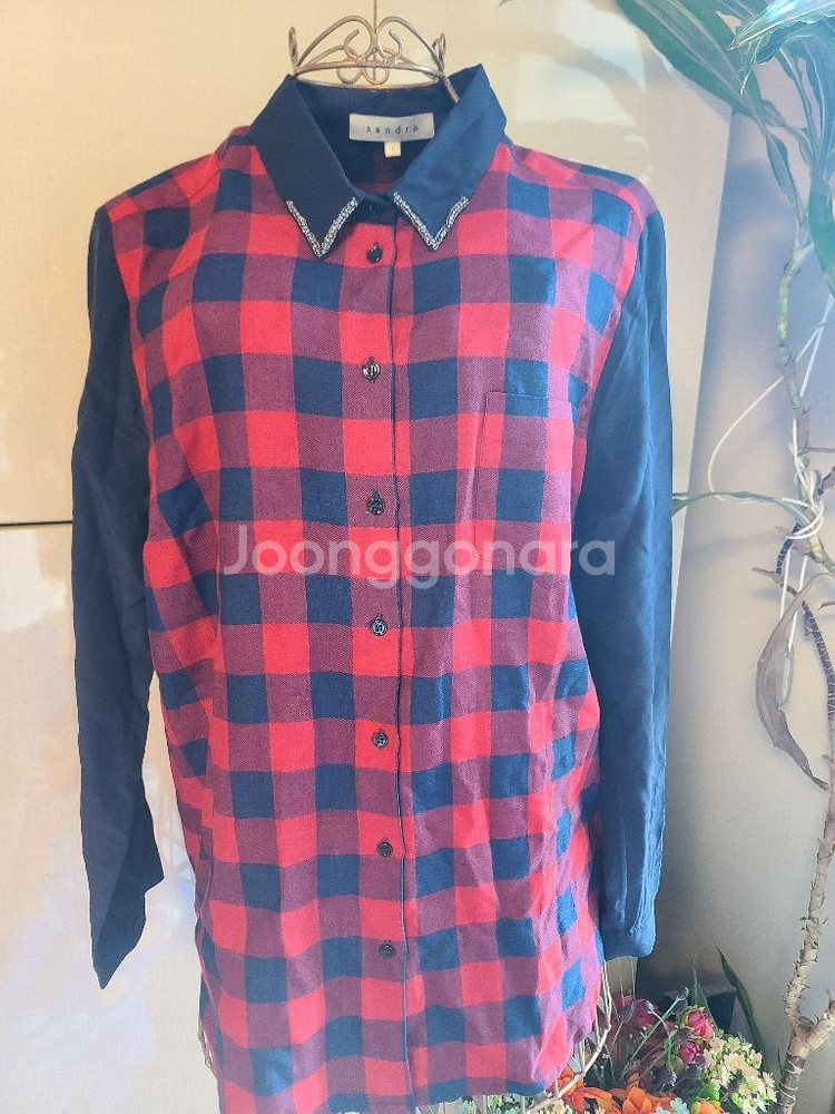 산드로(sandro) 카라티 셔츠 1 size--1