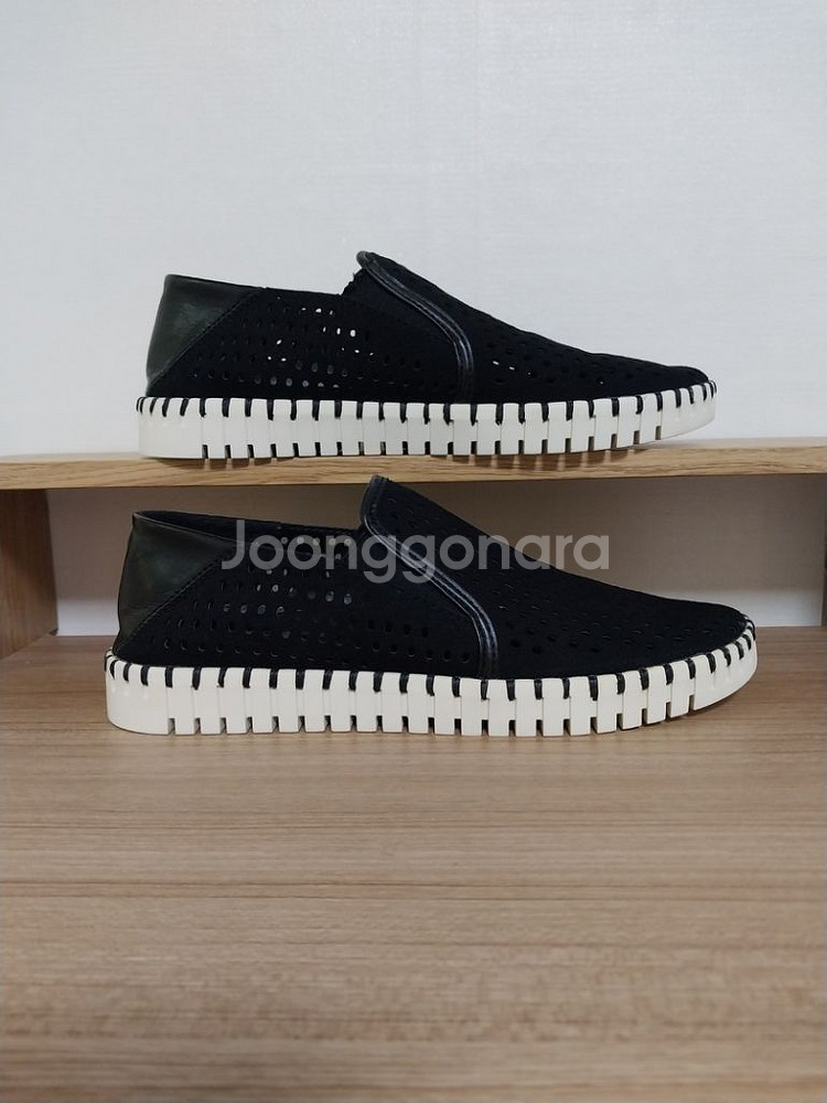 여성 DKNY 펀칭 슬립온 (US 7 / 240)--4