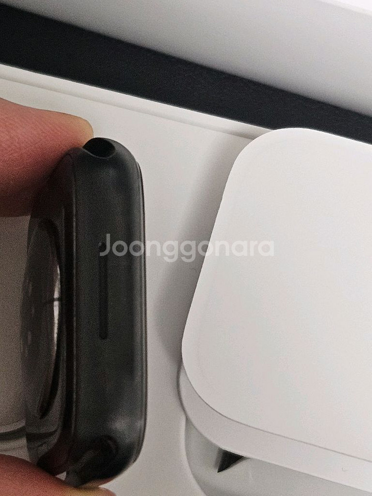 애플워치7 45mm 티타늄에디션 블랙 택포--2