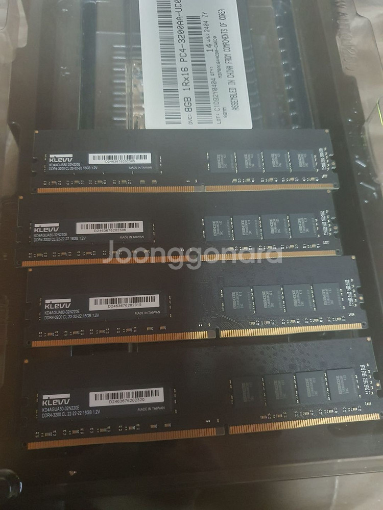 에센코어 KLEVV DDR4 3200 16g--0