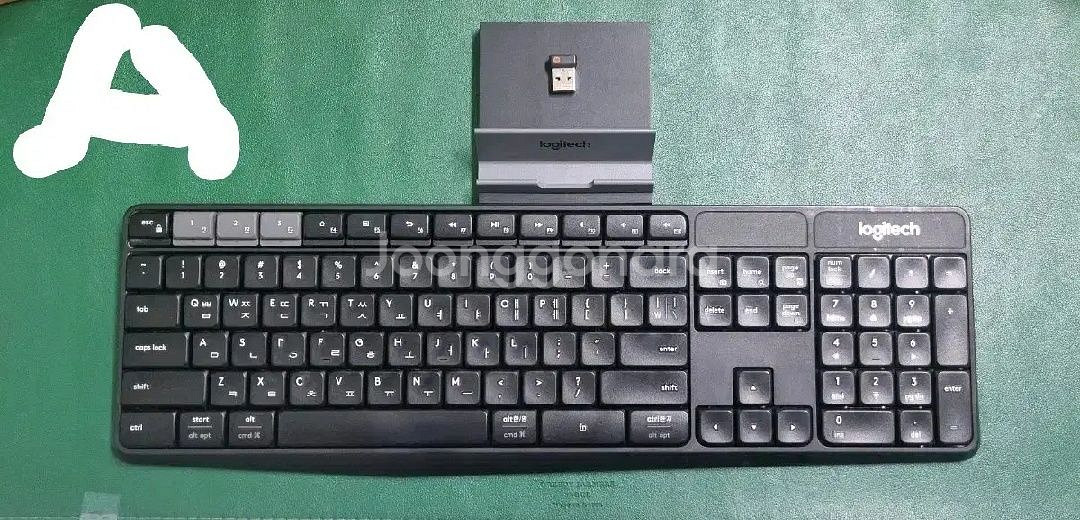 정품 로지텍 k375s 무선 멀티 키보드(리시버포함)--0