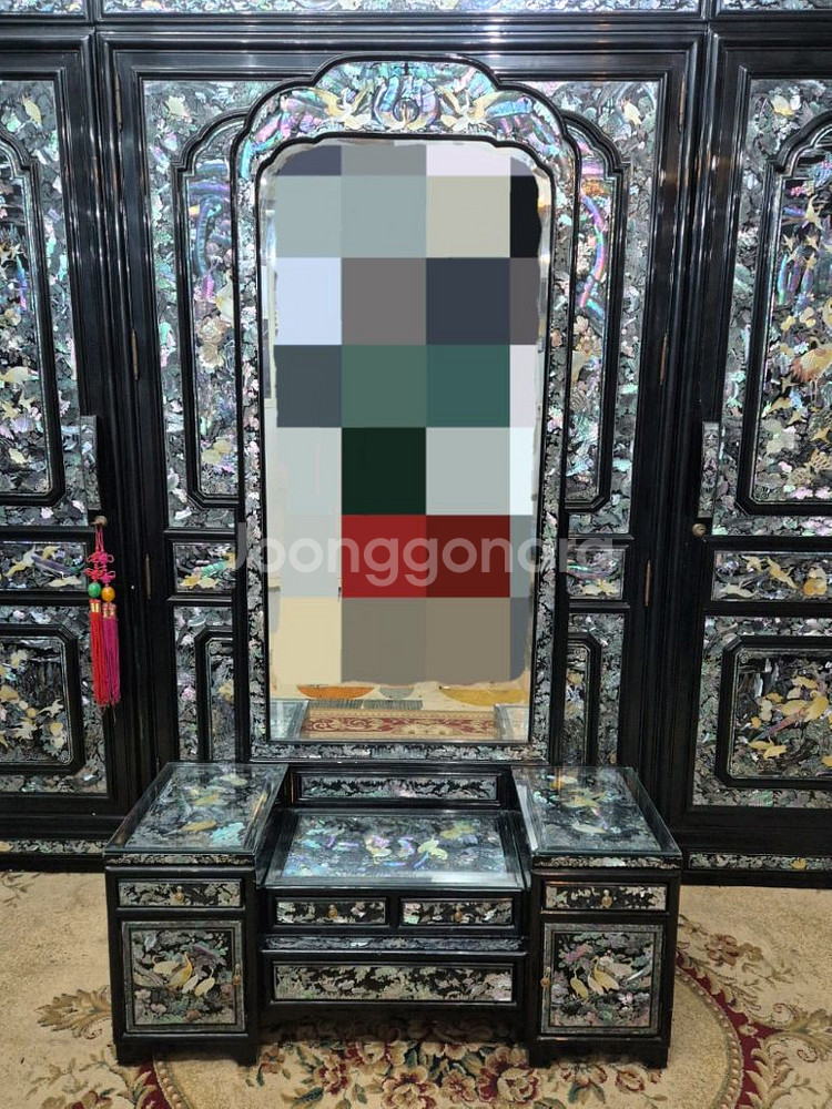 전통가구 인테리어 자개화장대--0