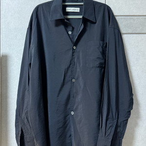 아워레가시 버로우드 셔츠 블랙 48 size