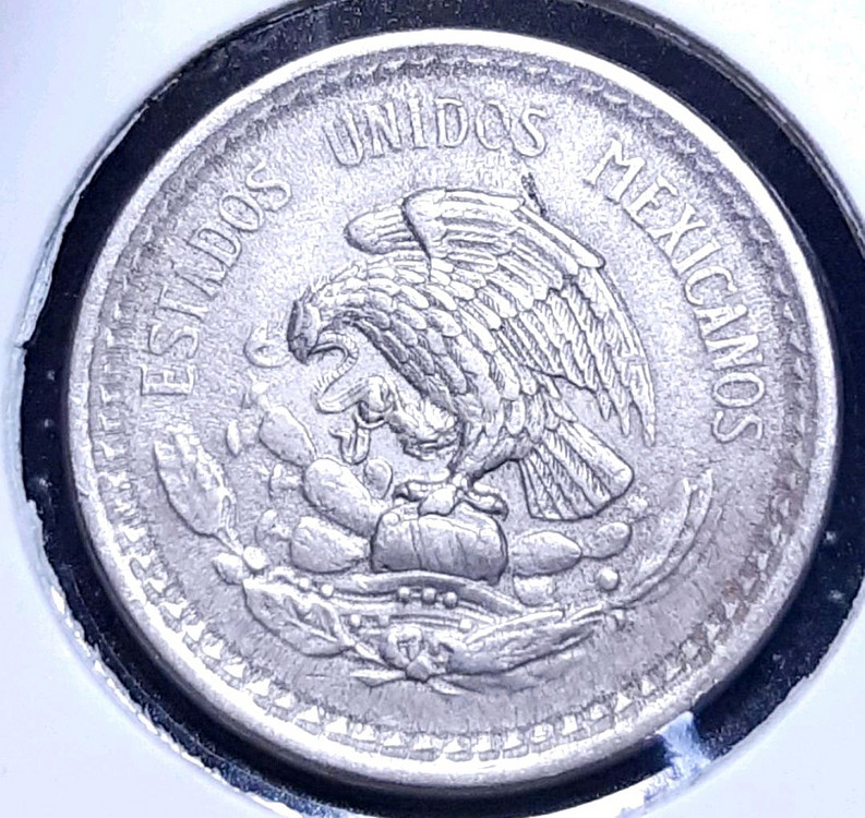 멕시코 1936년 5센타보스.외국주화.주화 화폐 동전--0