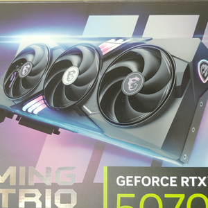 미개봉 msi 5070ti trio 트리오