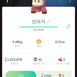 포켓몬고 배경 이로치 뜨아거 판매