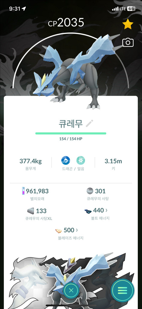포켓몬고 배경 네크/큐레무/랜드/제크 판매--4