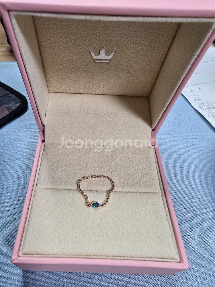 제이에스티나 14K 골드 탄생석 반지--1