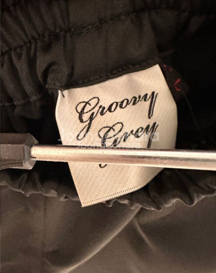 groovygery 그루비그레이 실크 팬츠--6