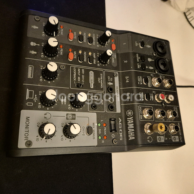 AG06 MK2 야마하 오디오인터페이스 오인페 3달사용--1