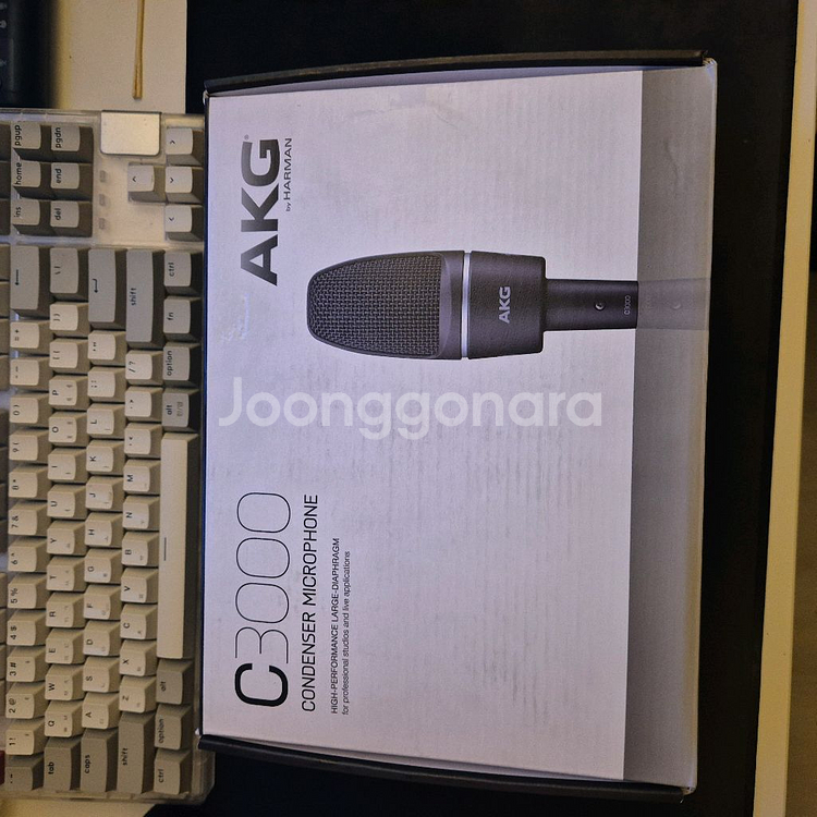 AKG C3000 콘덴서마이크 급처분 상태굿--3