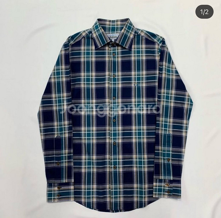 비비안웨스트우드 체크 셔츠--0