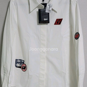 미착용 매장정품 여성 루이비통 LV패치 남방셔츠