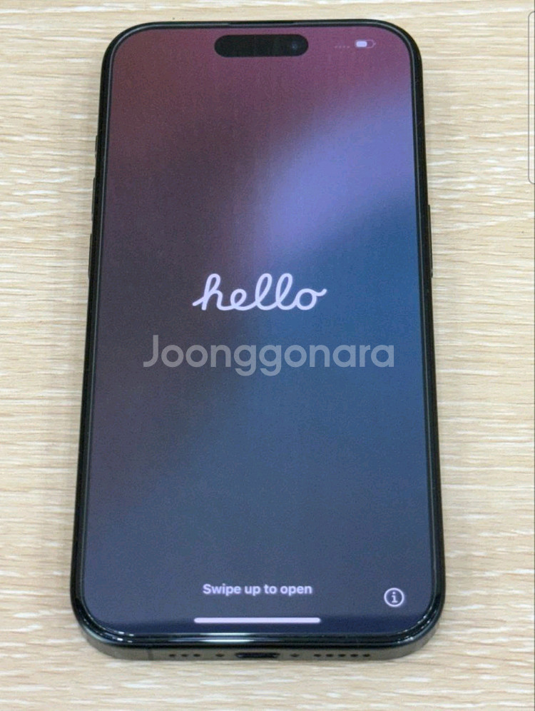 자급제 아이폰 15프로 256gb 블랙(S급)--2
