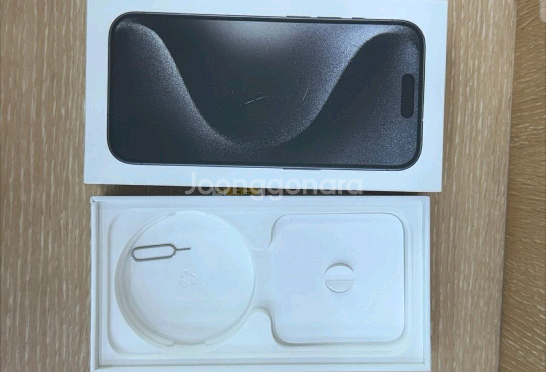 자급제 아이폰 15프로 256gb 블랙(S급)--6