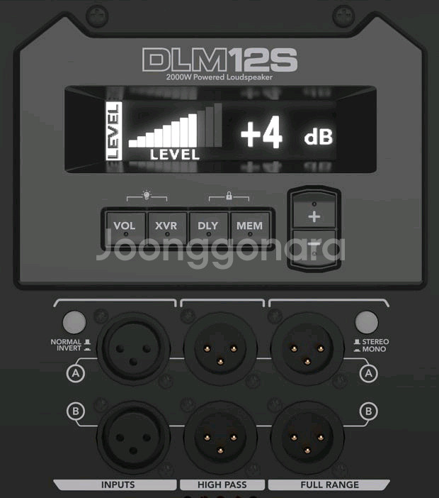 최고급 맥키 dlm12s 12인치액티브서브우퍼--2
