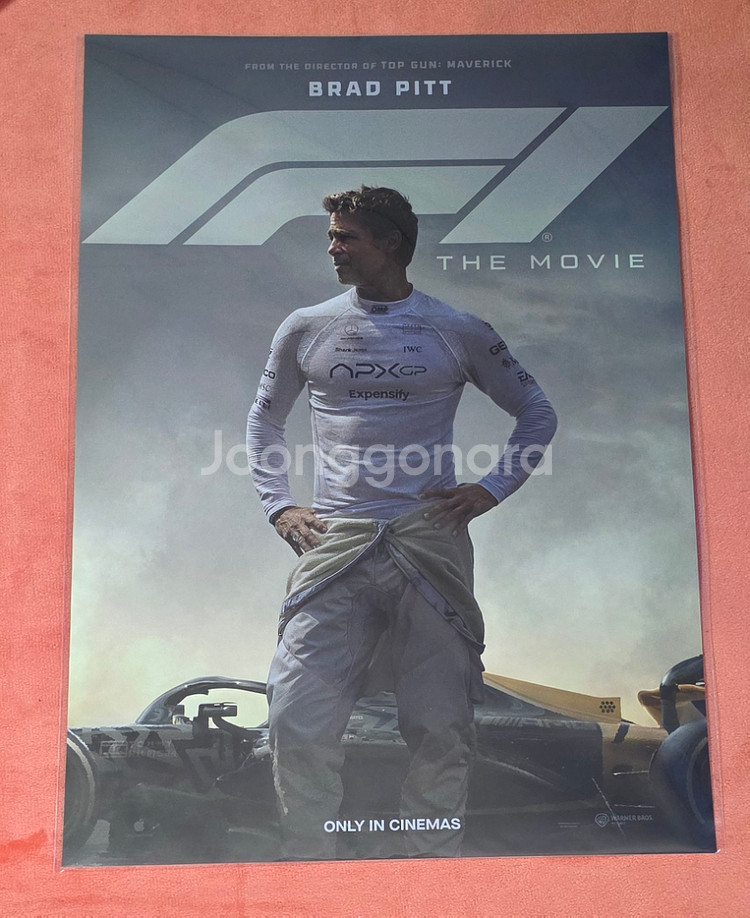 F1 더무비 오리지널 메인 포스터 메가박스 2주차 특전--0