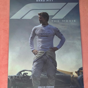 F1 더무비 오리지널 메인 포스터 메가박스 2주차 특전
