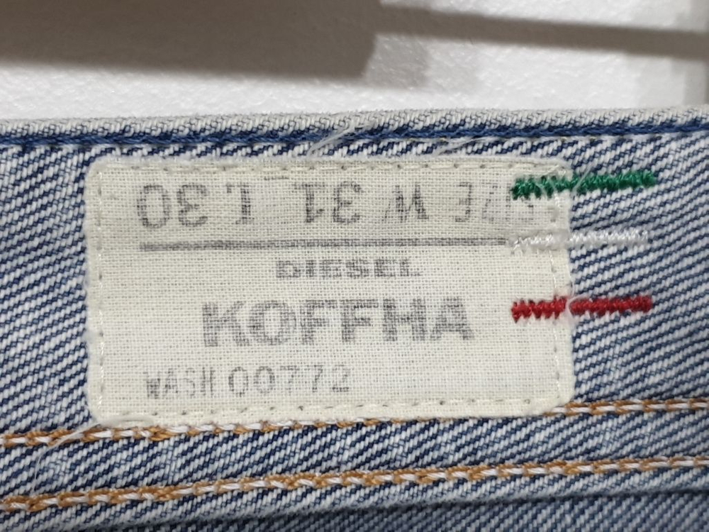 (31) 디젤 KOFFHA 청바지 부츠컷진 이태리판 이미지