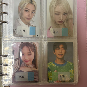 스키즈,아이브,임영웅,엔시티,르세라핌,뉴진스,방탄 포카