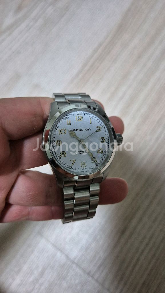해밀턴 머피 38mm 흰판 판매합니다--0