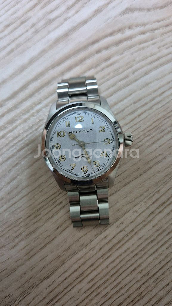 해밀턴 머피 38mm 흰판 판매합니다--8